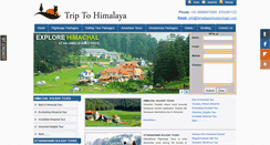 Desktop Screenshot of himalayantourpackage.com
